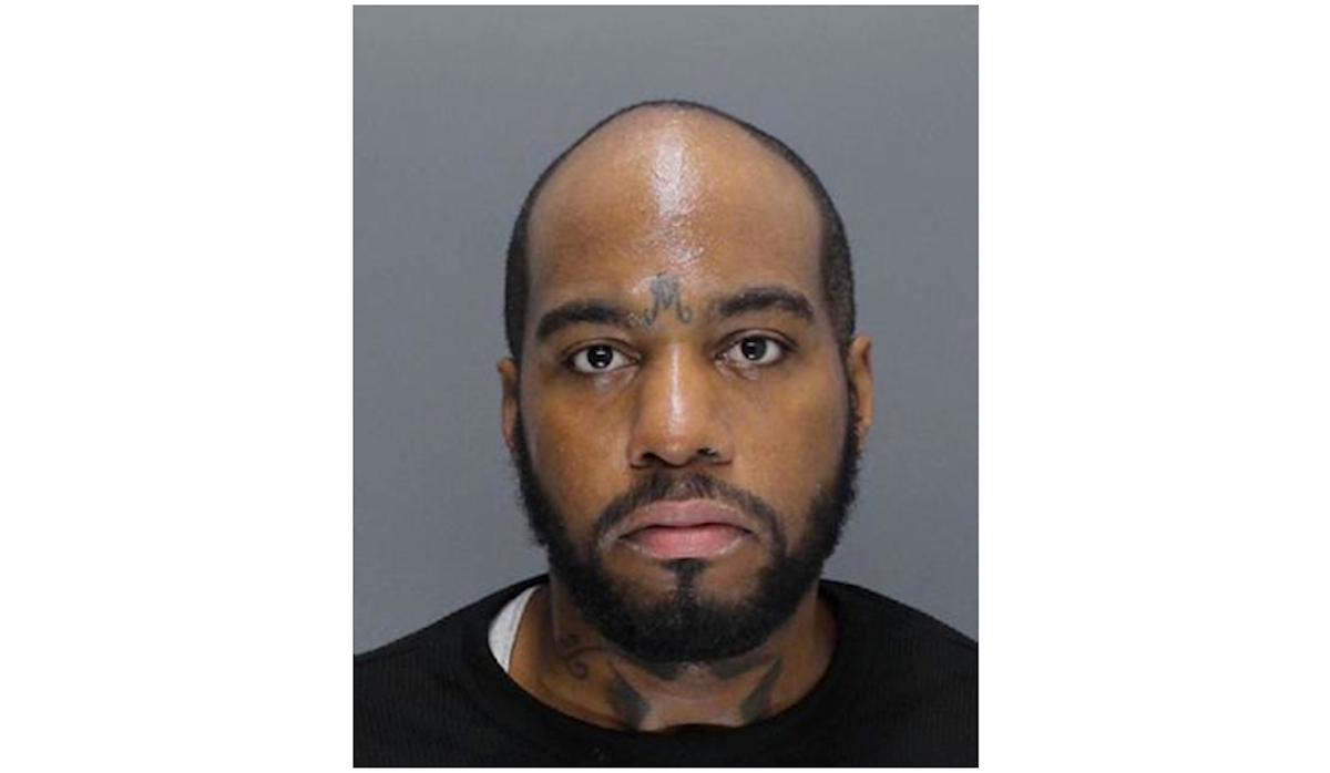 screen-shot-2014-12-17-at-7-01-59-pm Leonard Monroe, of the 2100 block of W. Clearfield St., was arrested Tuesday and charged with aggravated assault, arson, stalking and related charges, according to police. (Photo courtesy of Philadelphia Police)