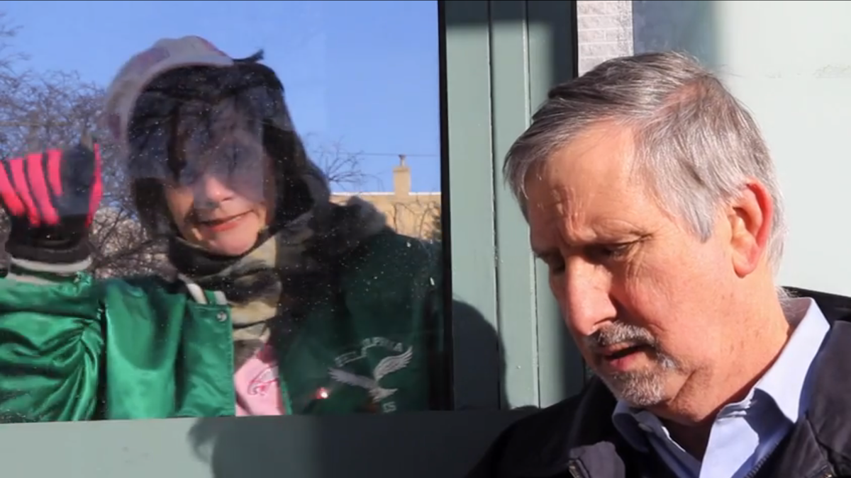  Patsy encounters Dave Davies at the S. Broad and Jackson streets bus stop. 