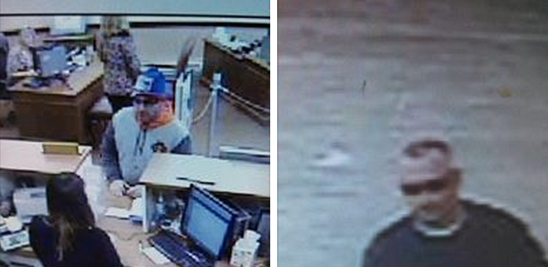  Surveillance images of the Hudson City Savings Bank bank robbery suspect taken on March 6, 2014. (Images courtesy of the Brick Township Police Department) 
