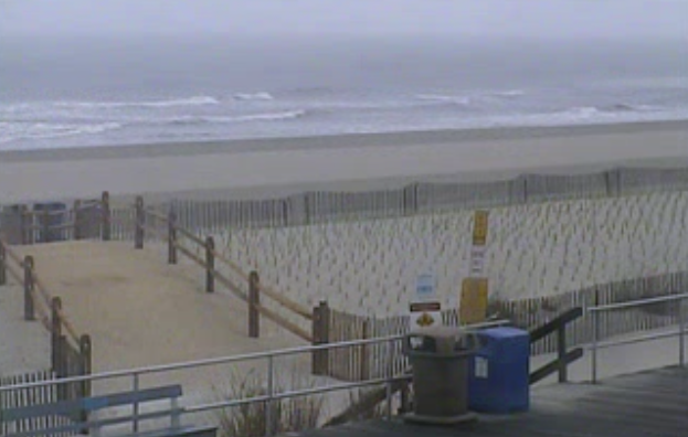  Ocean City Wednesday morning. (Image: TheSurfersView.com) 