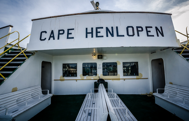  The M.V. Cape Henlopen operated by the Cape May - Lewes Ferry. (Photo: m01229 via Flickr) 