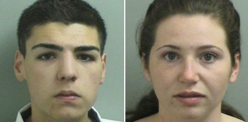  18-year-old Matthew Maffie, left, and Stephanie Rapp, also 18, were recently arrested by the Toms River Police Department for their involvement in a string of recent burglaries. (Photos courtesy of the Toms River Police Department)  