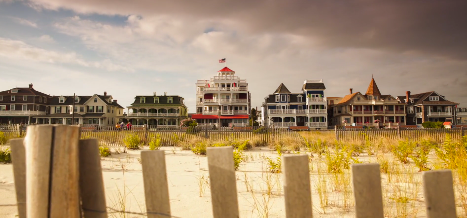  A scene from The Cape, a a short time-lapse film of Cape May by Chris Bakley. 