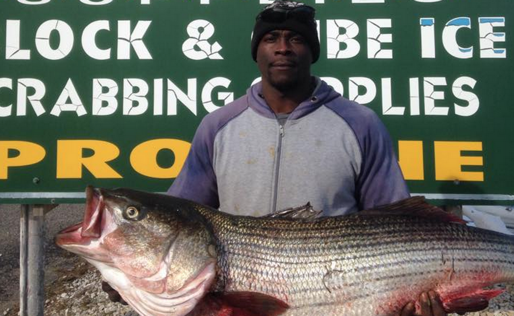  Kevin Morrison, Sr. and his catch. (Photo: Murphy Hook House Bait and Tackle) 