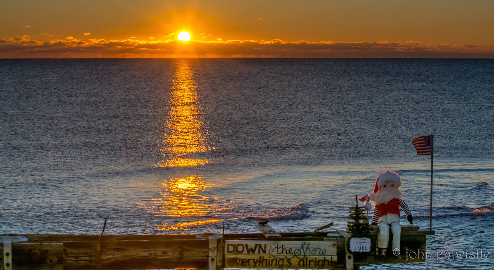  A late January 2016 sunrise in Ocean Grove by John Entwistle Photography. 
