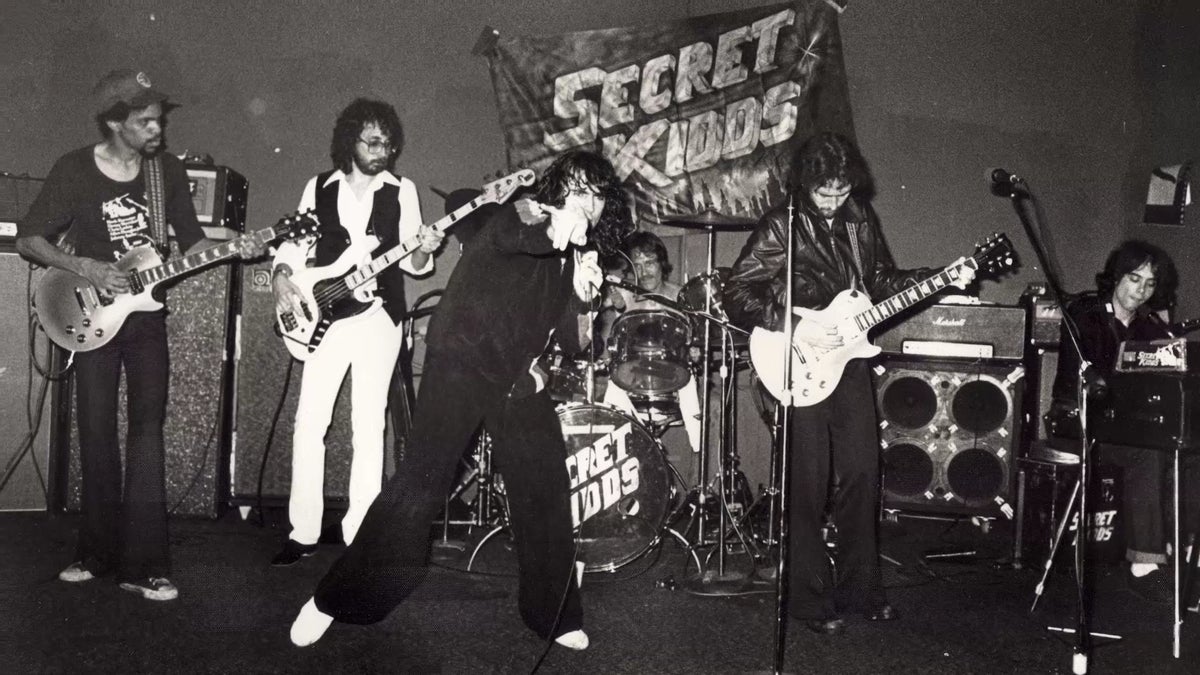  Kenn Kweder and his band, the Secret Kidds. (Courtesy of John Hutelmyer) 