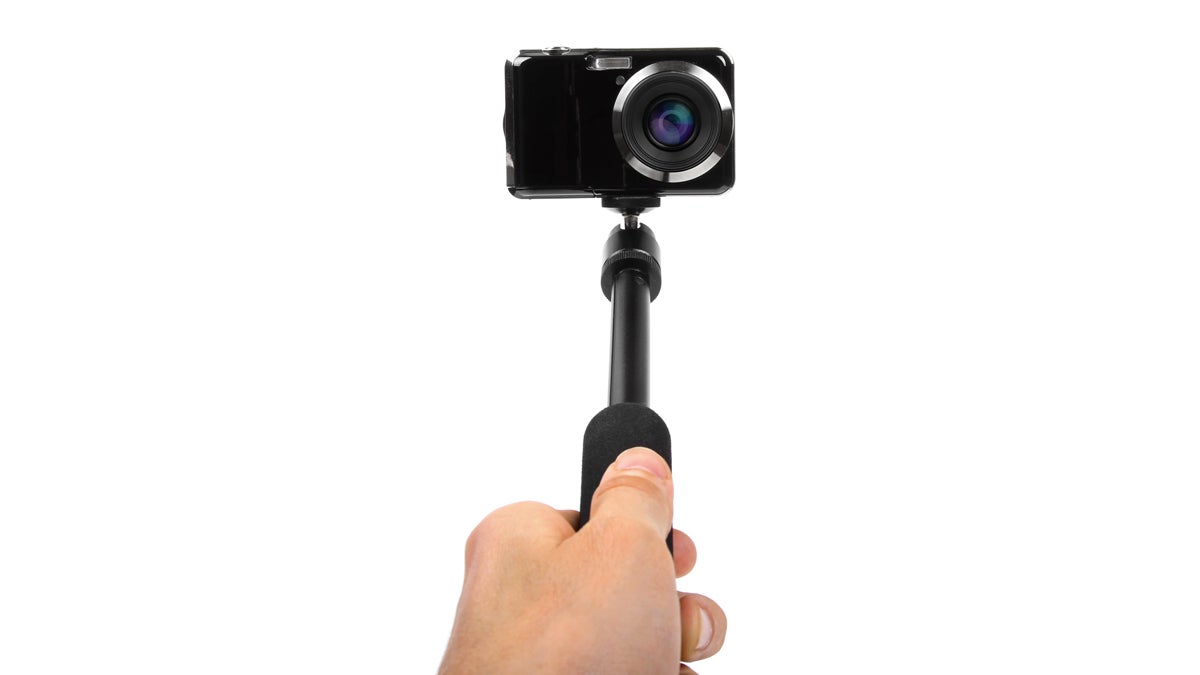  The Selfie Stick is perhaps the perfect illustration of society's growing compulsion to post. (Shutterstock photo) 