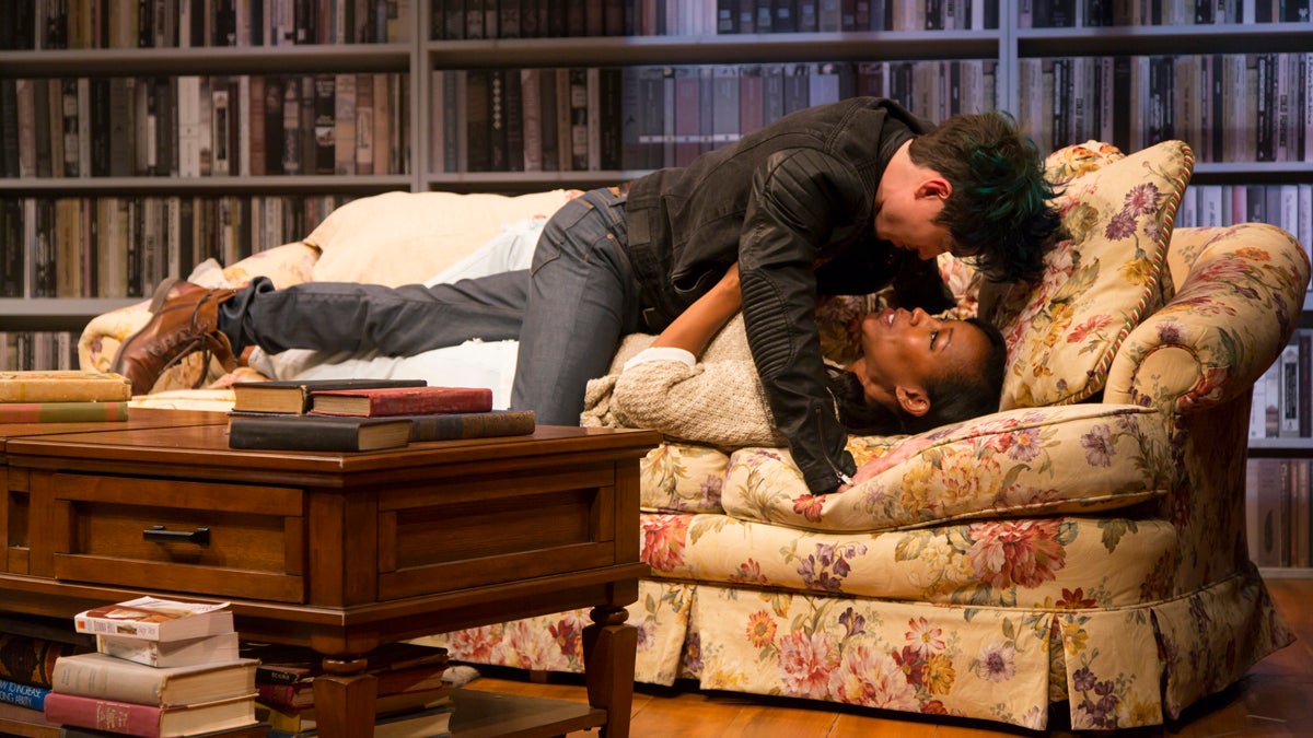 Sex with Strangers is onstage at the Philadelphia Theatre Company April 8 through May 8. Photo by T. Charles Erickson.