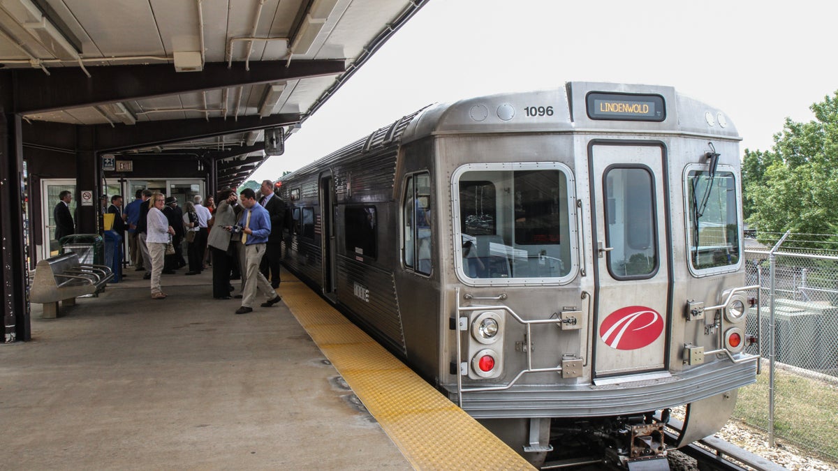 PATCO service will operate on a modified schedule during the World Meeting of Families in Philadelphia in September. (Kimberly Paynter/WHYY) 