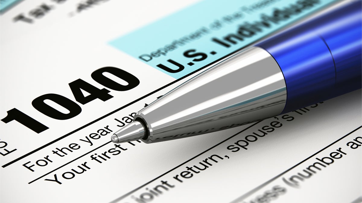  (a href='http://www.shutterstock.com/pic-124020775/stock-photo-tax-form-business-financial-concept-macro-view-of-individual-return-tax-form-and-blue-metal.html?src=csl_recent_image-1'>1040 tax form image</a> courtesy of Shutterstock.com) 