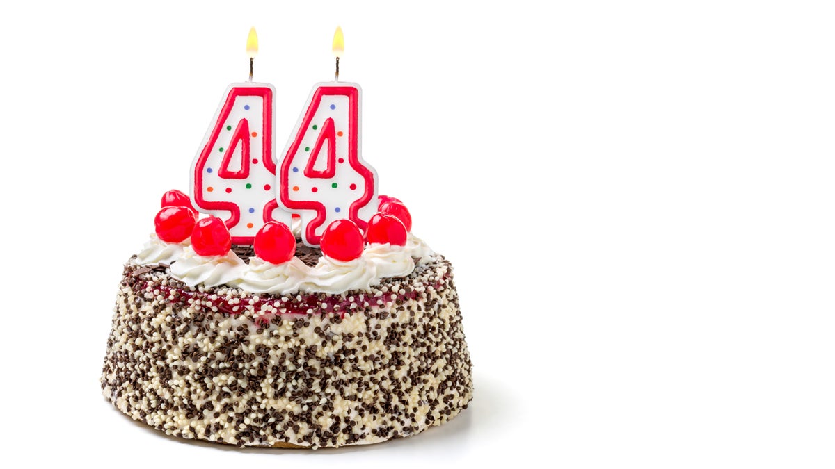  (<a href='http://www.shutterstock.com/pic-223455295/stock-photo-birthday-cake-with-burning-candle-number.html'>Birthday cake</a> image courtesy of Shutterstock.com) 