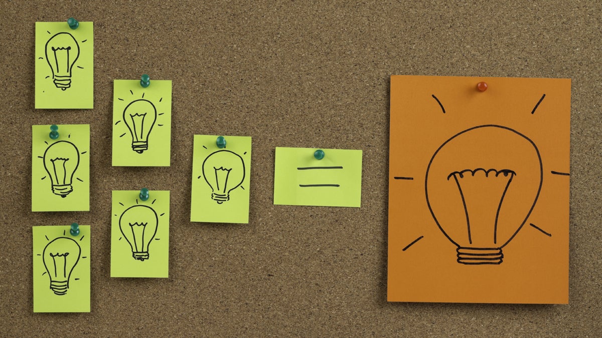  (<a href='http://www.shutterstock.com/pic-73921246/stock-photo-many-light-bulb-drawn-on-sticky-note-many-small-ideas-can-be-a-big-idea.html'>Innovagtion image</a> courtesy of Shutterstock.com) 