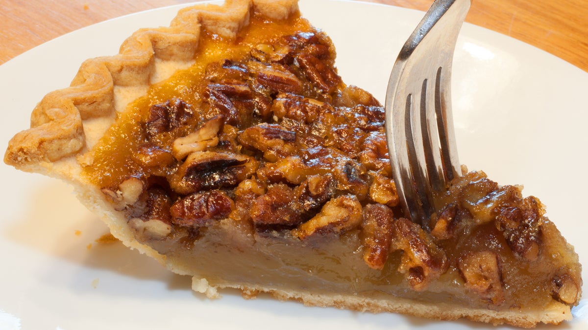  (<a href='http://www.shutterstock.com/pic-235870087/stock-photo-fork-going-into-a-piece-of-pecan-pie-on-a-white-plate.html'>Pecan pie image</a> courtesy of Shutterstock.com) 