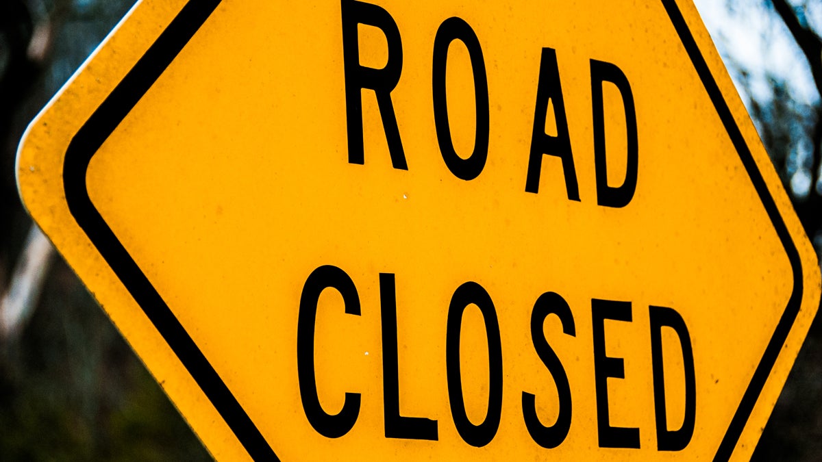  (<a href='http://www.shutterstock.com/pic-140425150/stock-photo-road-closed-sign.html'>'Road closed' sign</a> image courtesy of Shutterstock.com) 