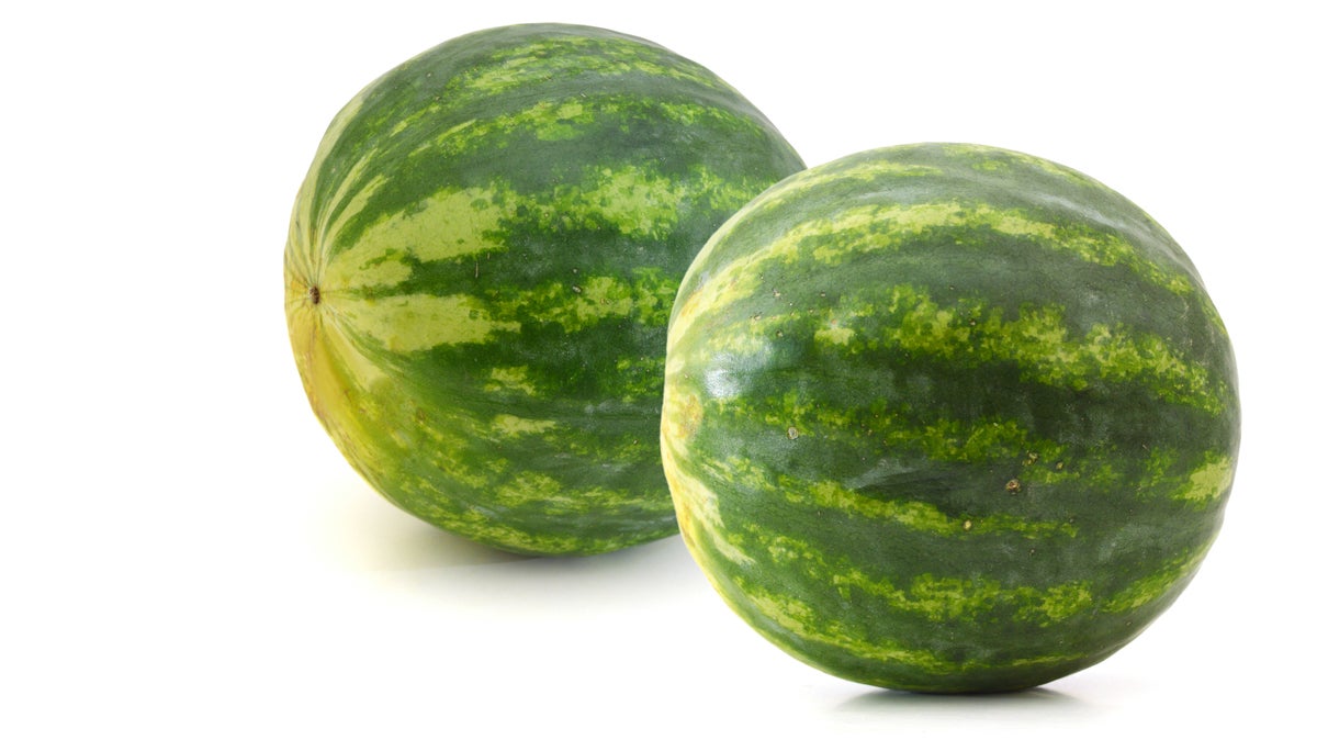  (<a href='http://www.shutterstock.com/pic-176121854/stock-photo-water-melon-isolated-on-white-background.html'>Watermelons</a> image courtesy of Shutterstock.com) 