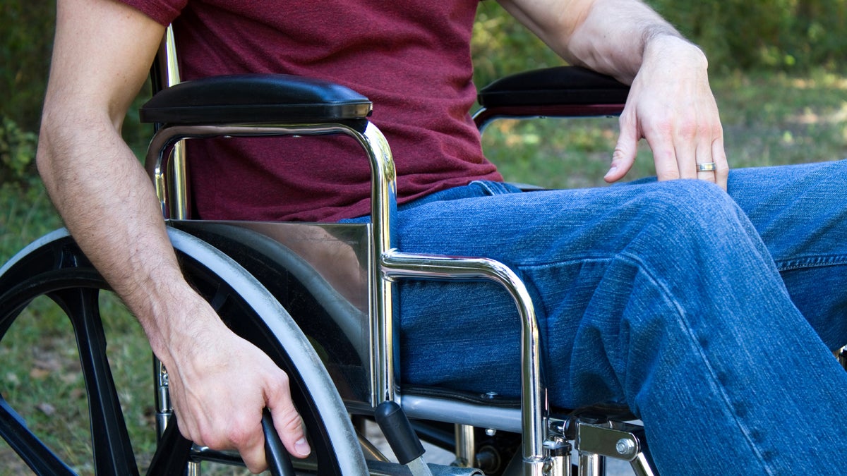  (<a href='http://www.shutterstock.com/pic-167166821/stock-photo-man-disabled-by-an-accident-sits-in-a-wheelchair-outside.html'>Man in wheelchair</a> courtesy of Shutterstock.com) 
