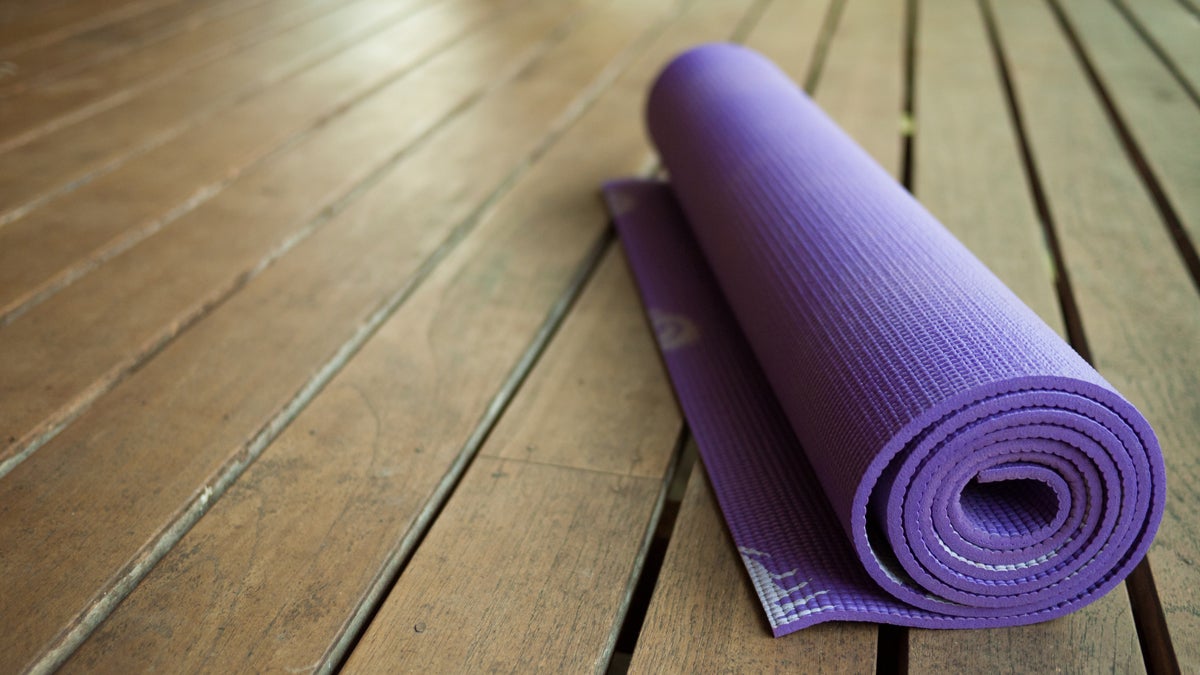  (<a href='http://www.shutterstock.com/pic-130781543/stock-photo-yoga-mat.html'>Yoga mat</a> image courtesy of Shutterstock.com 