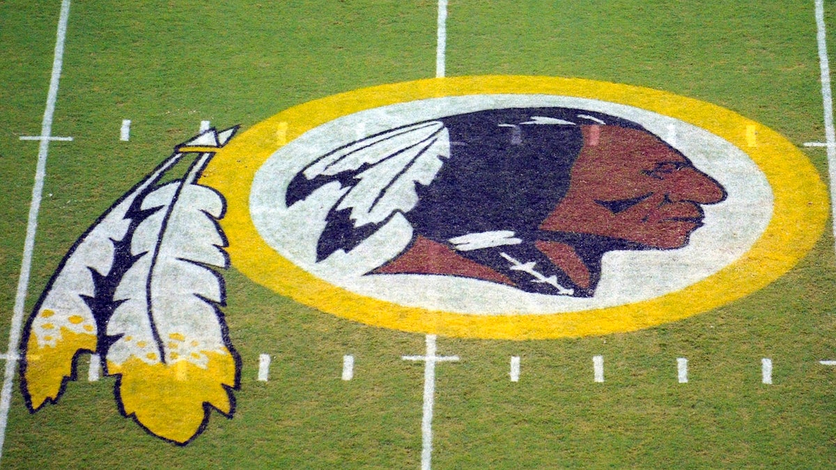 The Washington Redskins logo