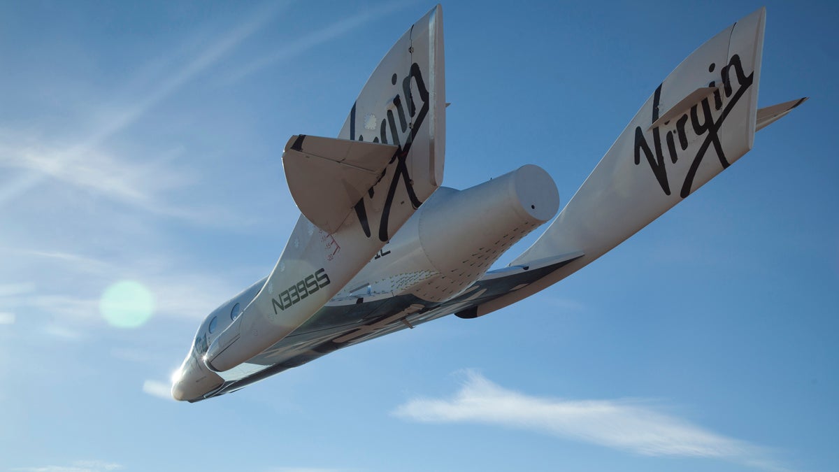 Virgin Galactic is preparing to take its first round of passengers on a suborbital space flight on SpaceShipTwo (pictured above) later this year. (AP Images)