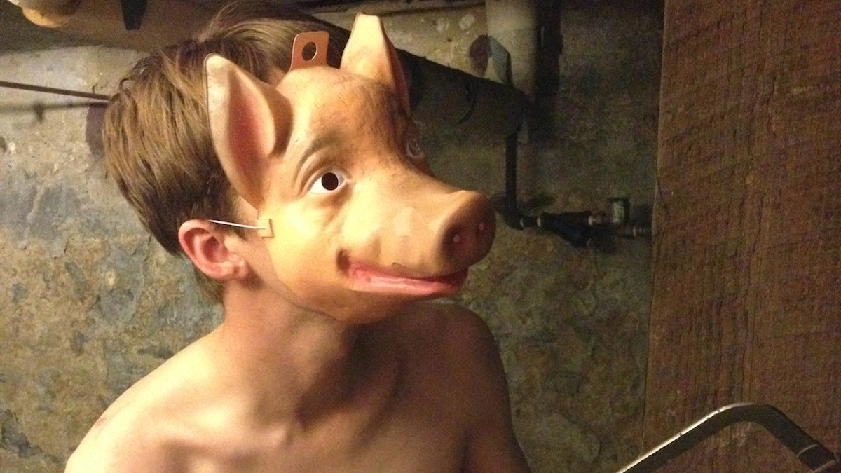  Check back for a preview of the Philadelphia Fringe Festival in Northwest Philly, including why this man is wearing a pig mask. (Courtesy of Sean Connolly) 