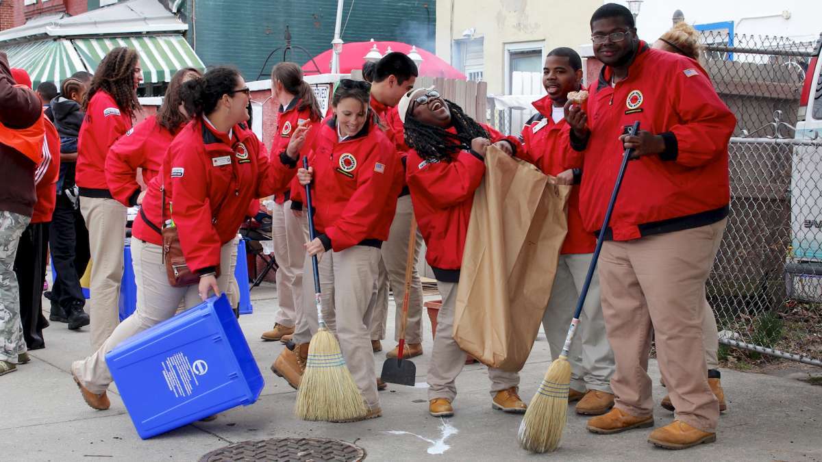  Rev. Chester Williams encouraged everyone to participate in the 8th Annual Philly Spring Cleanup on April 11 from 9 a.m. to 2 p.m. (Jana Shea/for NewsWorks,file) 