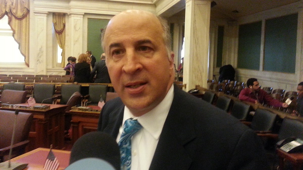  Councilman Mark Squilla says the city should either sell off overdue tax bills or hire more collection agencies (Tom MacDonald/WHYY) 