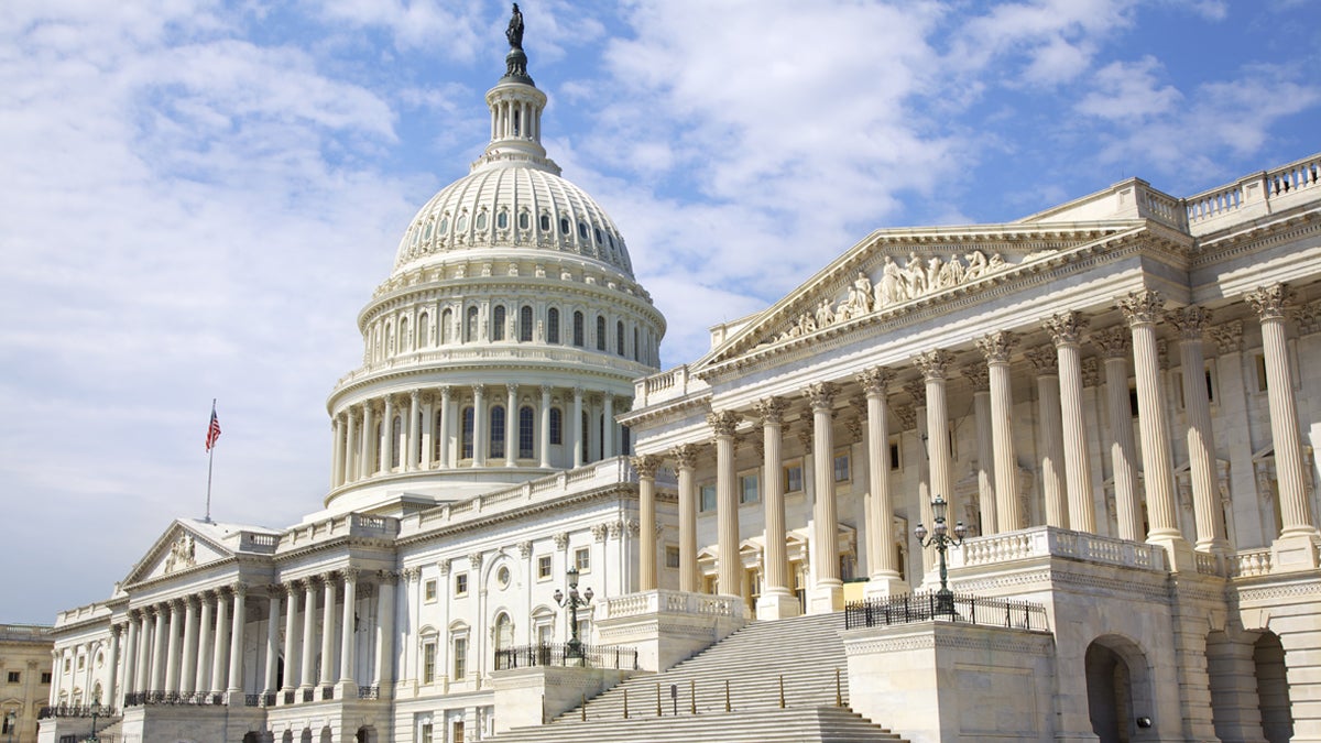 United States Capitol building, Washington, D.C.  (Photo via ShutterStock) 