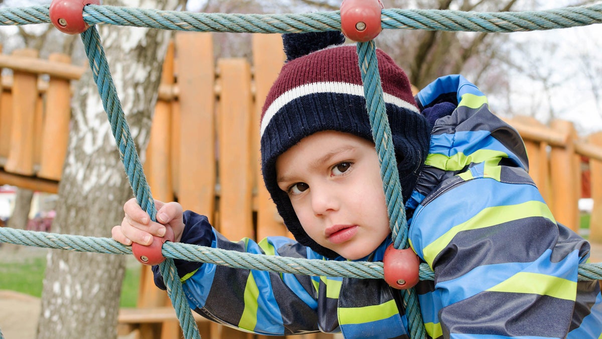  (<a href=“http://www.shutterstock.com/pic-352406162/stock-photo-child-playing-at-children-playground-climbing-the-rope-ladder-frame.html?src=JfIwRBS-S95ZwtGpbt3CzA-1-77”>Photo</a> via ShutterStock) 