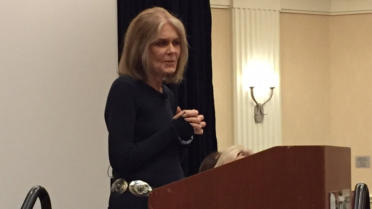  Gloria Steinem speaks during the Renfrew Foundation's 25th Anniversary Conference. (Photo/Jeanette Beebe) 
