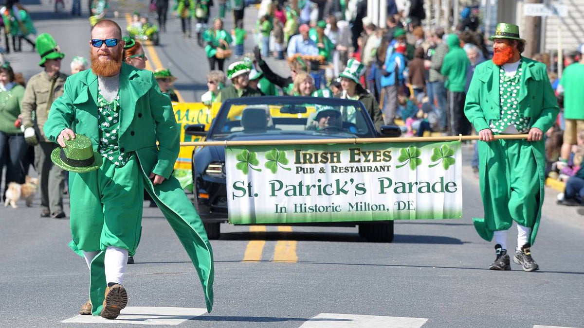  The Town of Milton's St. Patrick's Day Parade is becoming a Sussex County staple. (Chuck Snyder/ for NewsWorks) 
