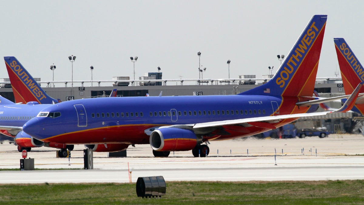  Aircraft taxi at Philadelphia International Airport, in Philadelphia. (AP Photo/ Joseph Kaczmarek, File) 