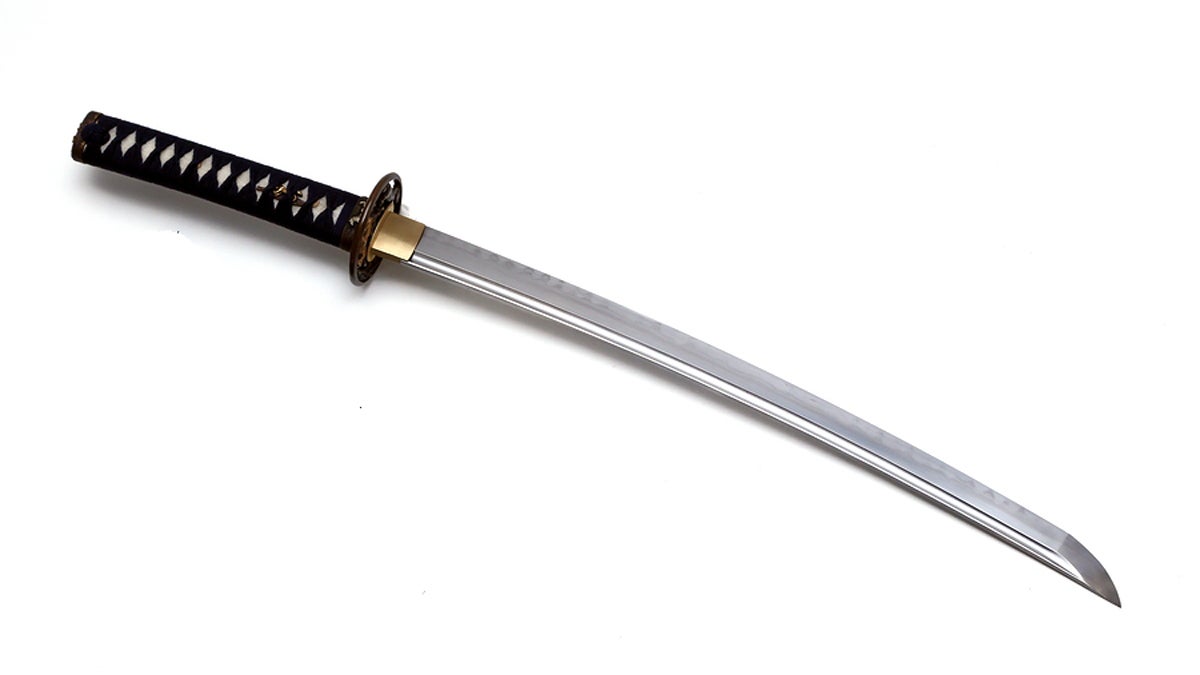 The sword involved in the chase resembled this Japanese sword
