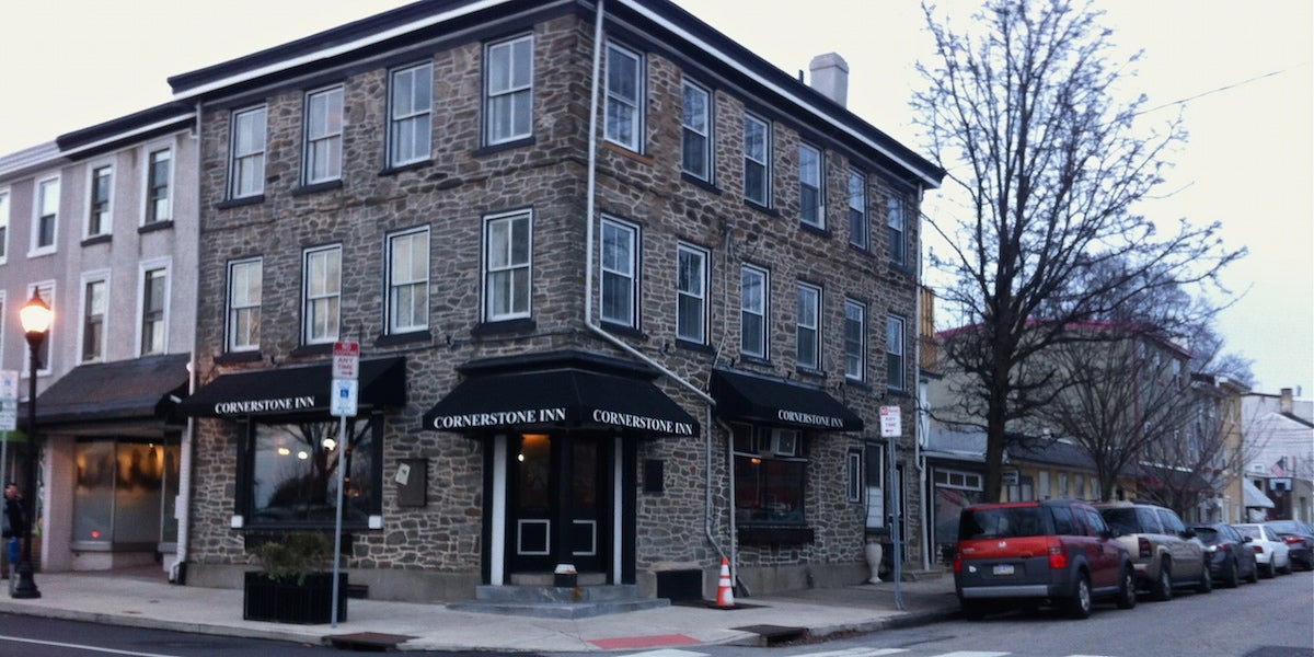  Tavern on Ridge will be located at 6080 Ridge Avenue, formerly the Cornerstone Inn as well as Coyle's Café. (Emily Brooks/for NewsWorks) 
