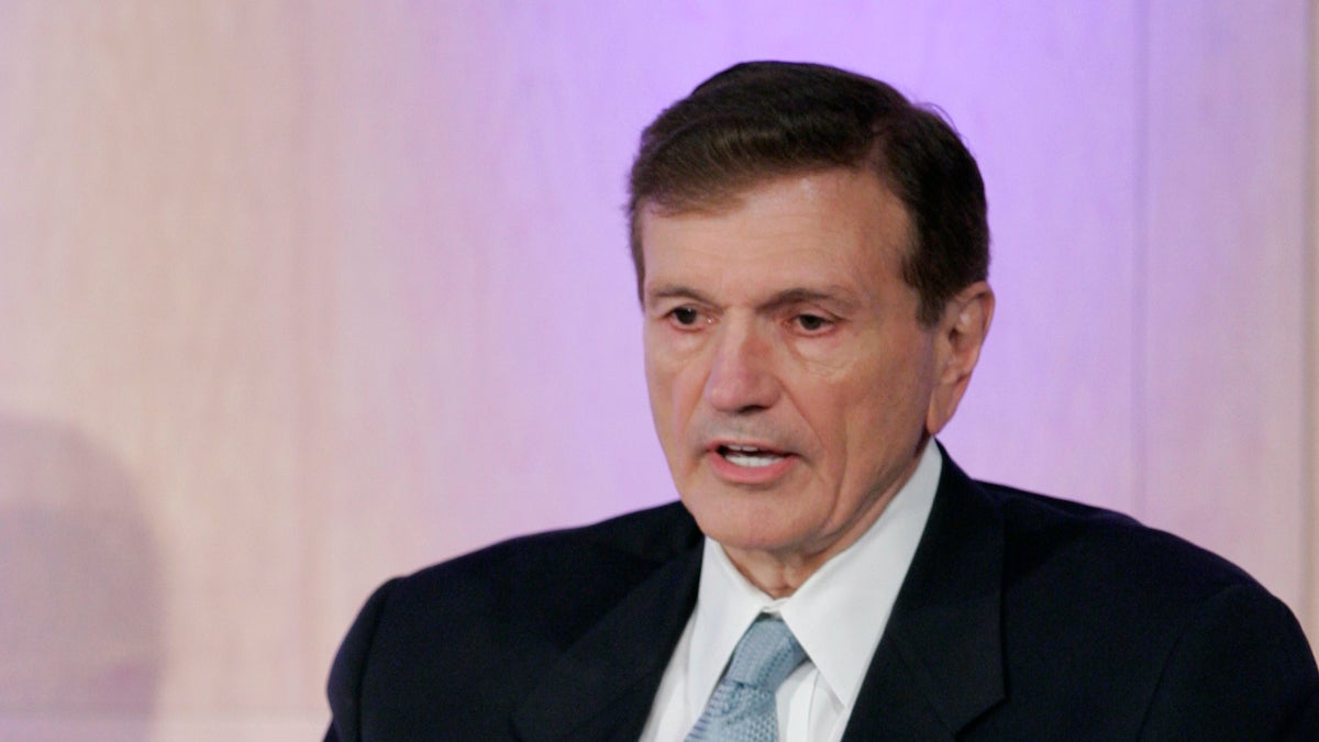  Tom Knox is shown at a 2007 debate at the National Constitution Center in Philadelphia. (AP Photo/George Widman, file) 