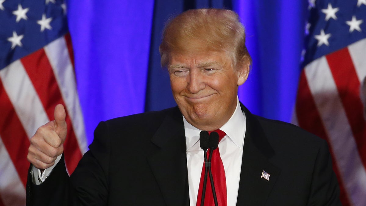 Republican presidential candidate Donald Trump. (AP Photo/Paul Sancya