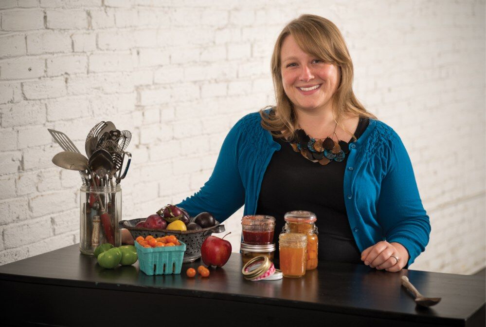Marisa McClellan's third book focuses on preserving food in jars with natural sugars. (Credit: Steve Legato)