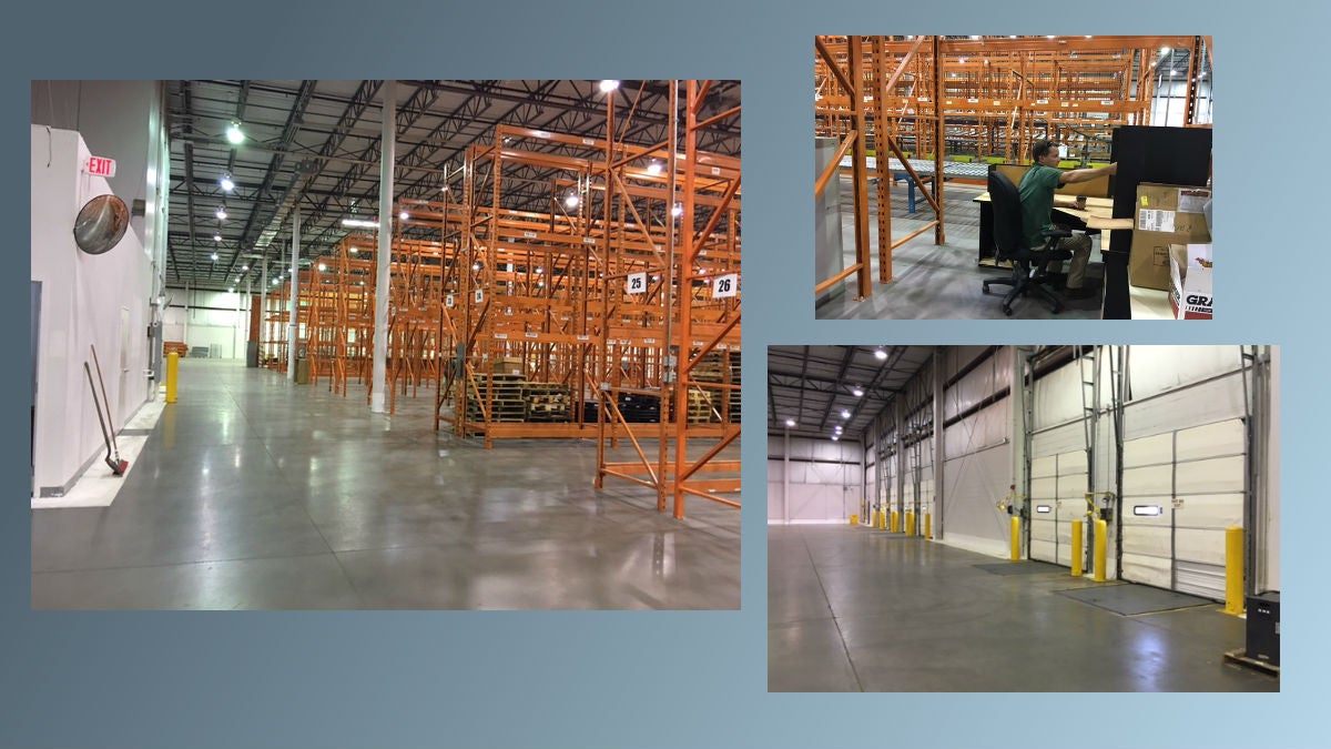 Food Bank of Delaware's new facility at 222 Lake Drive in Newark. (photos courtesy of Food Bank of Delaware)