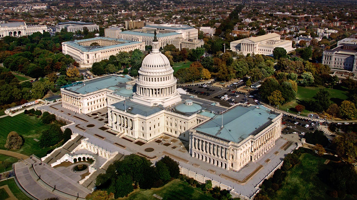 The Capitol in Washington, D.C. is shown in an aerial view. (AP Photo/J. Scott Applewhite, file)