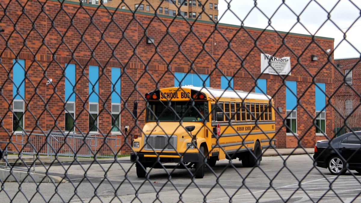  Wakisha Charter School at 9th and Jefferson streets will close at the end of the week. (Emma Lee/WHYY) 
