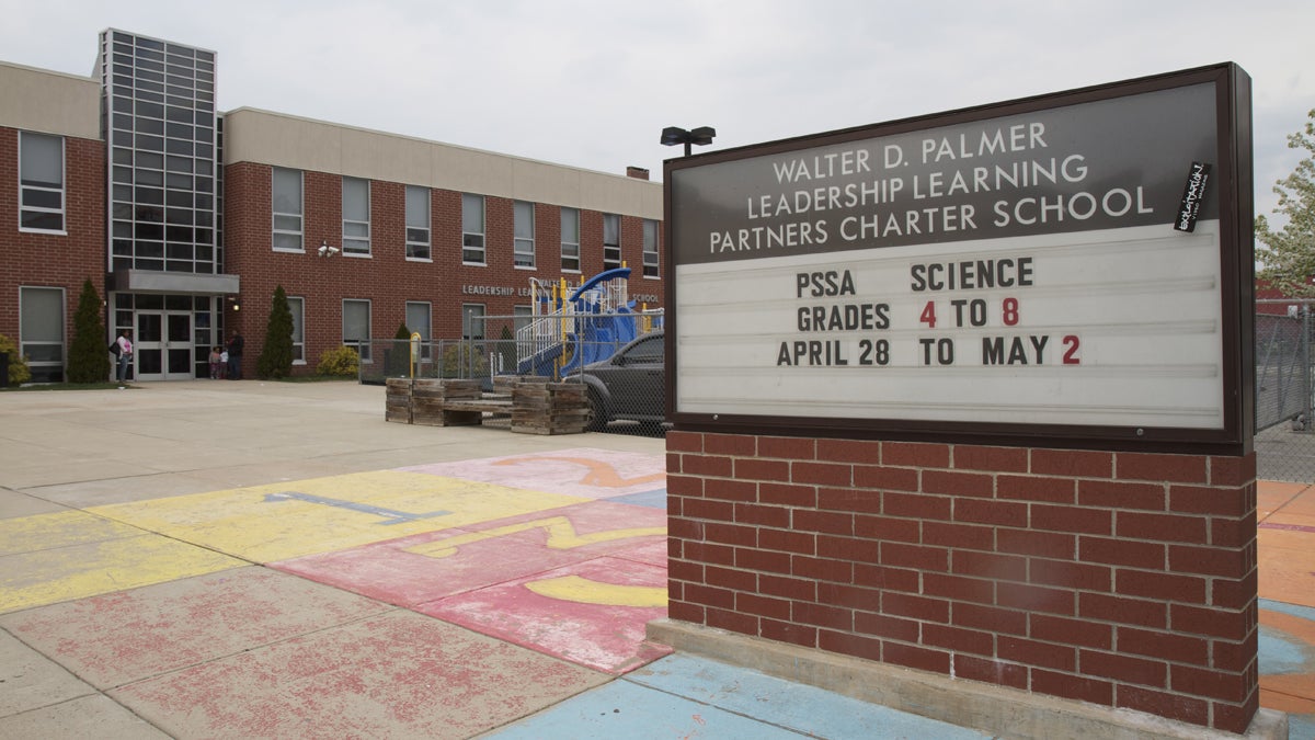  Walter D. Palmer Leadership Learning Partners Charter School is shown in April 2014. (NewsWorks, file) 