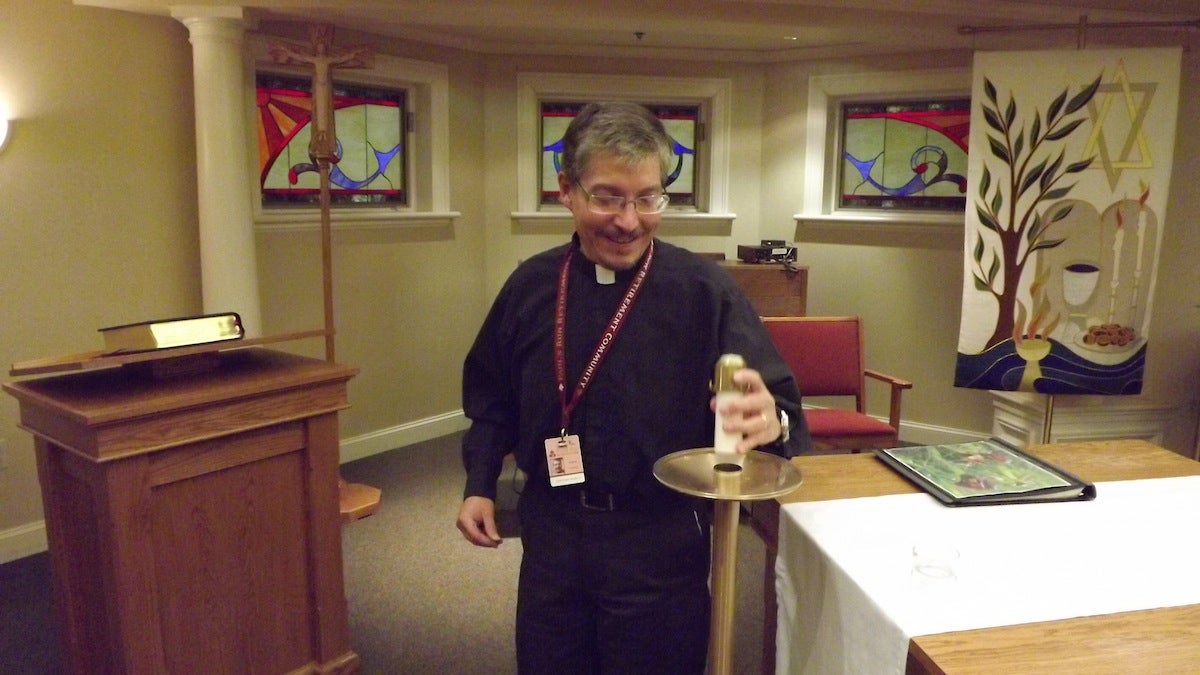 Stephen Weisser serves as chaplain at Paul's Run