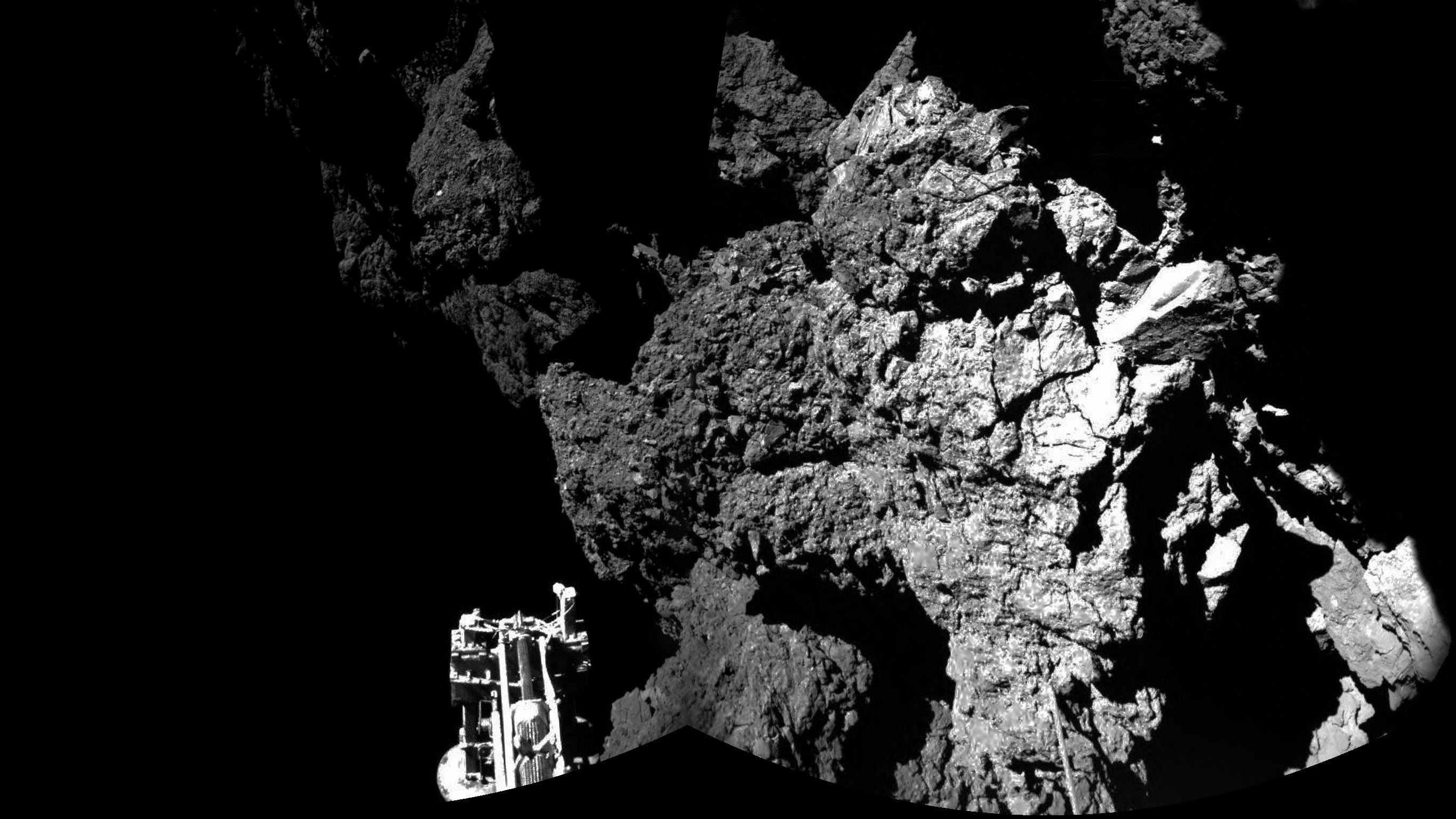 Rosetta’s lander Philae is safely on the surface of Comet 67P/Churyumov-Gerasimenko