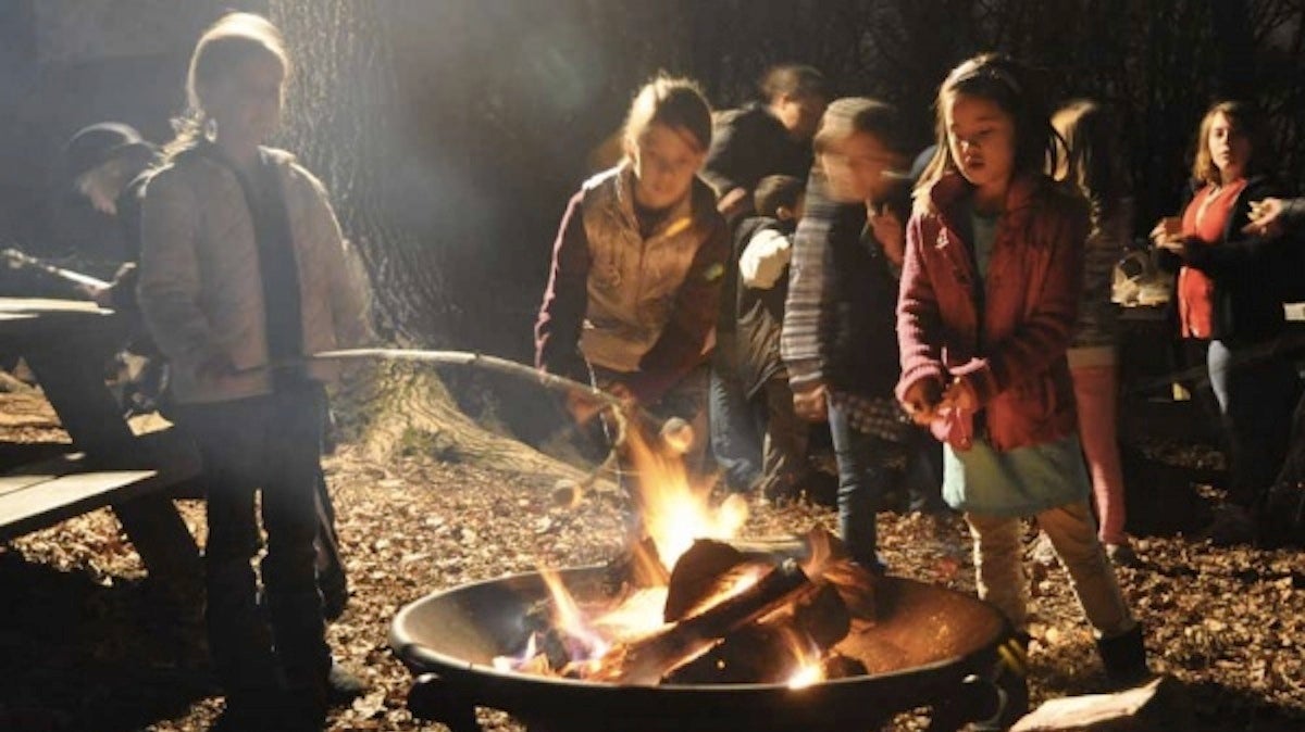  Roast marshmallows at this weekend's Winterfest at the Schuylkill Environmental Center. (Kristen Mosbrucker/for NewsWorks, file) 