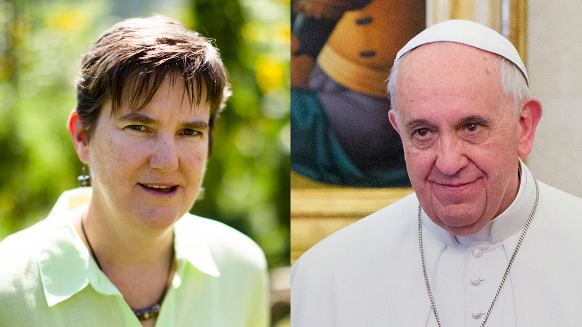  Margie Winters and Pope Francis (Matt Rourke and Pablo Martinez Monsivais/AP Photos) 