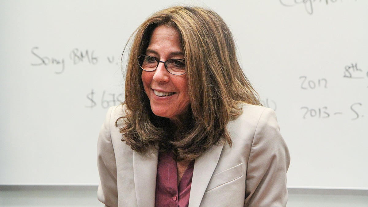  Marsha Levick is the co-founder of the Juvenile Law Center. (Kimberly Paynter/WHYY) 
