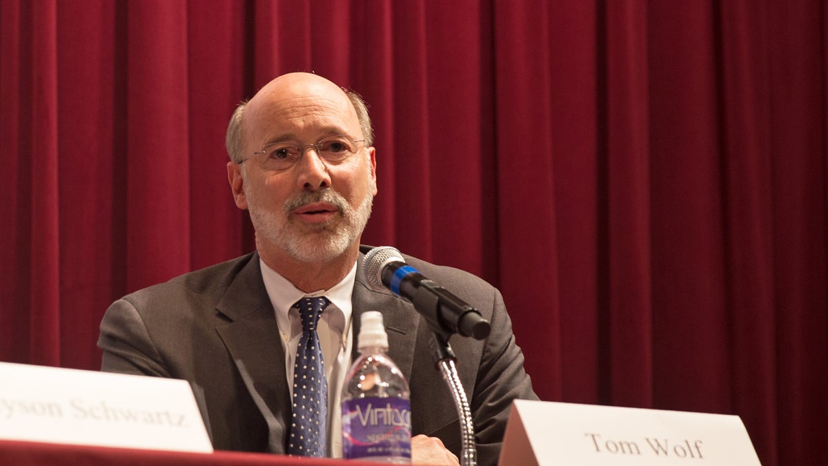  Pennsylvania gubernatorial candidate Tom Wolf. (Lindsay Lazarski/WHYY File Photo) 