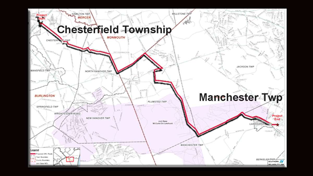  A proposed pipeline would move natural gas across three New Jersey counties. 