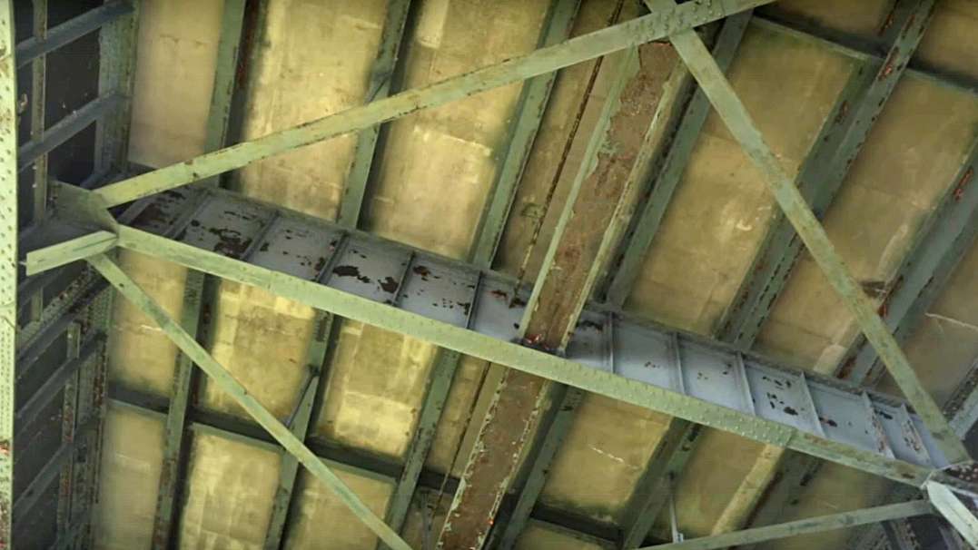 The bridge that link Pennsylvania and New Jersey is 'structurally deficient' but is considered safe. (Image courtesy of DRJTBC)