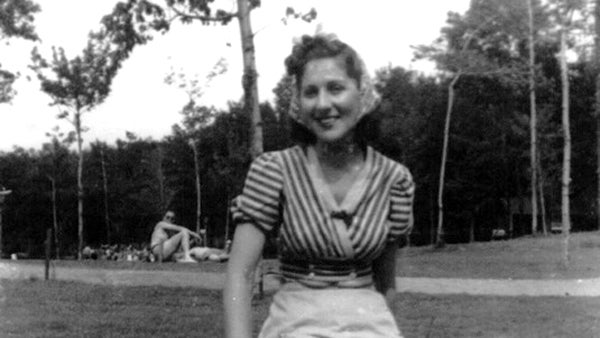  Sally is shown in her mid-twenties, probably around the time she became an American citizen. (Image courtesy of Lisa Meritz) 