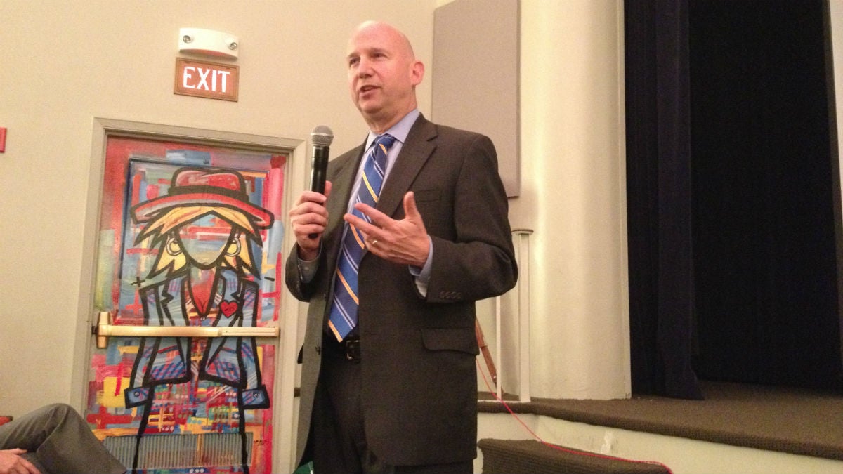  Governor Jack Markell speaks at a launch event for Zip Code Wilmington. (Avi Wolfman-Arent, NewsWorks) 